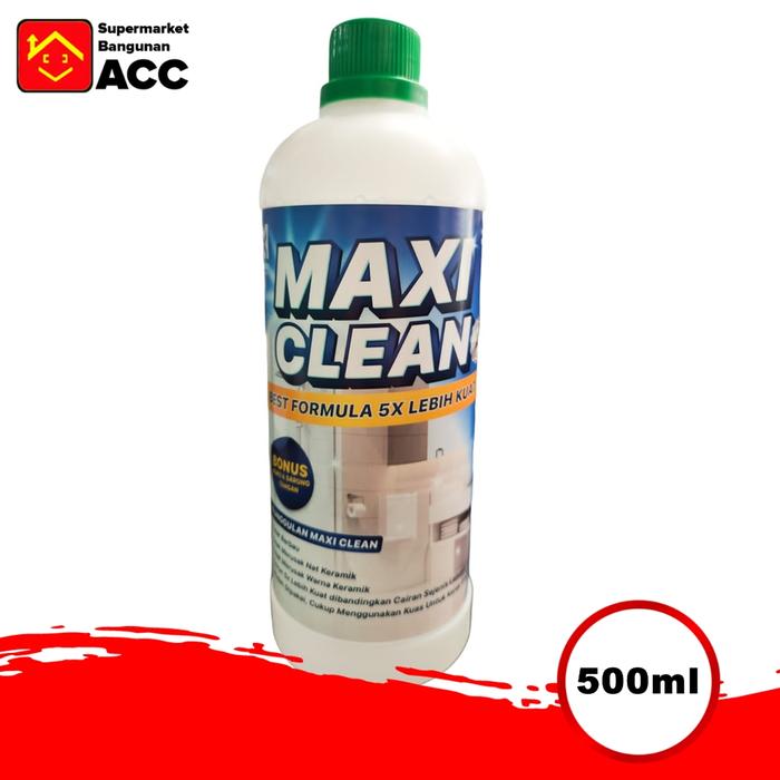 Gambar Maxi Clean Pembersih Keramik | Pembersih Keramik Kamar Mandi - 500 ml dari Supermarket ACC Bangunan Depok undefined Tokopedia