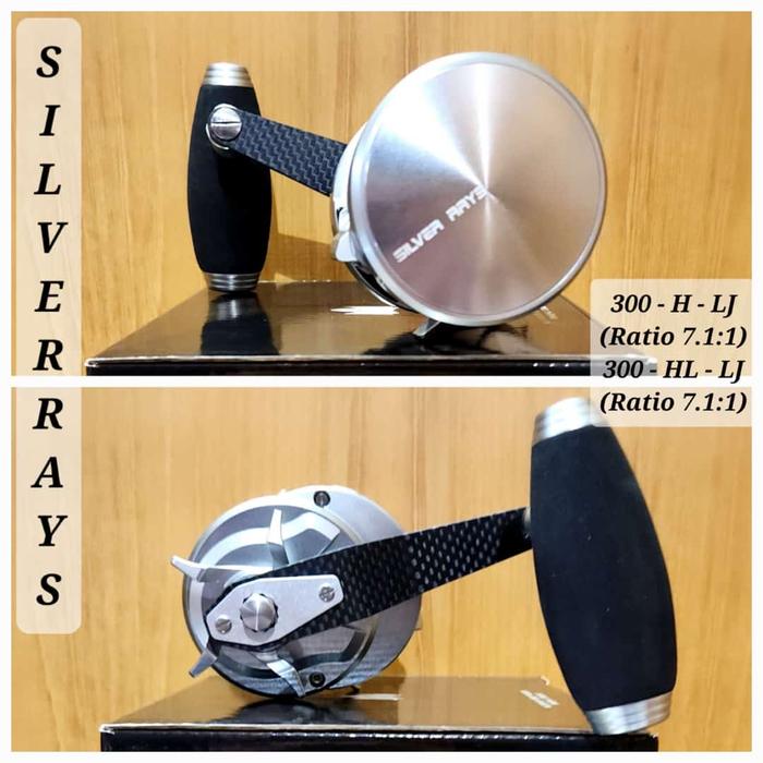 Gambar Reel OH Tridentech SilverRays Light Jigging New 2022 - LJ - 200 - H dari Myshopfish undefined Tokopedia