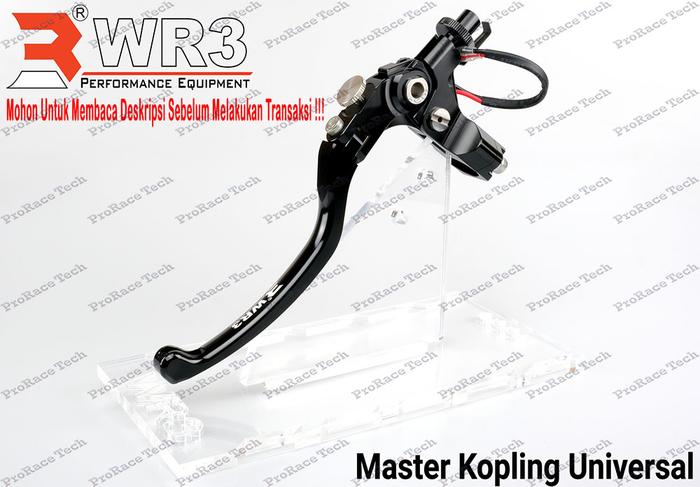 Gambar Master Kopling WR3 Universal - Hitam dari ProRace Tech undefined Tokopedia