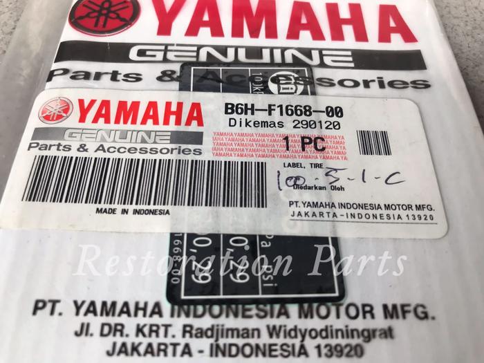 Gambar Label Tekanan Angin Ban Box Bagasi B6H-F1668-00 NMAX New dari Restoration Parts undefined Tokopedia