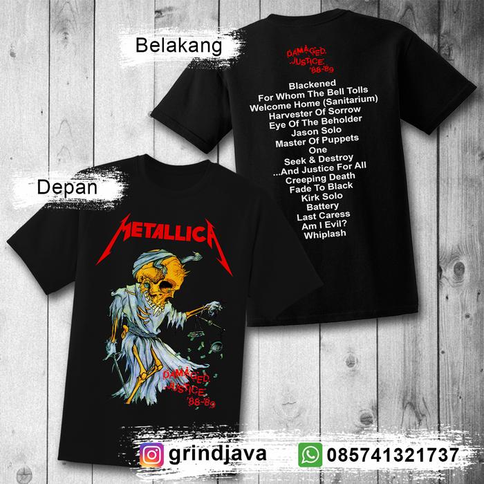 Jual Kaos Metallica 
