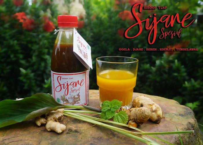 Gambar Sijare Sirup Jahe Sereh Kunyit Temulawak Herbal (Varian: SPESIAL) dari Sijare undefined Tokopedia