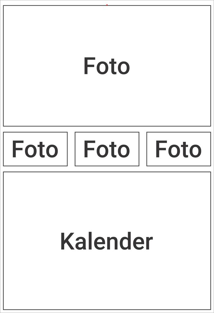 Gambar Kalender dinding custom 1 lembar - Template 1 dari War Project undefined Tokopedia