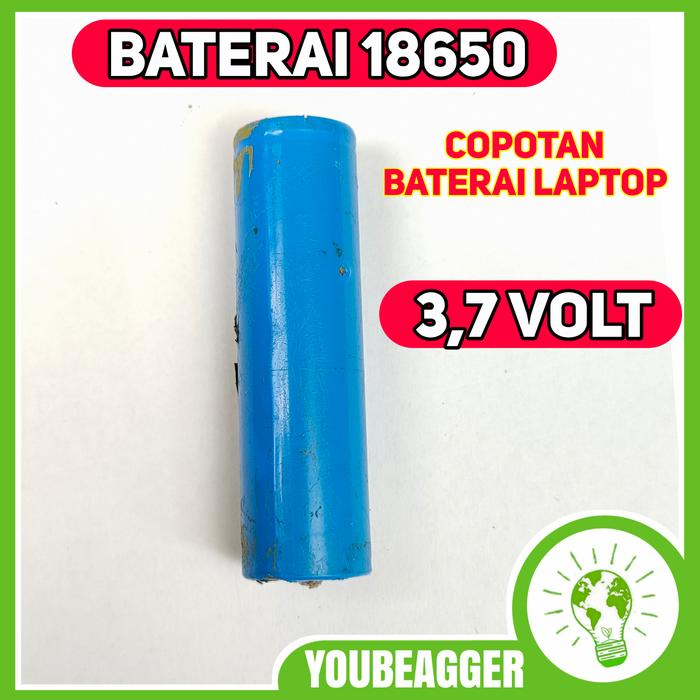 Gambar Baterai 18650 eks copotan laptop dari Youbeagger undefined Tokopedia