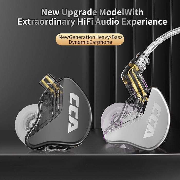 CCA CRA Single Dynamic Driver HiFi Earphone
