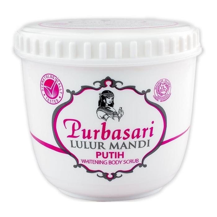 Gambar PURBASARI Lulur Mandi Susu Bengkoang Mutiara - Body Scrub Mencerahkan - Putih dari Zaranalabs undefined Tokopedia