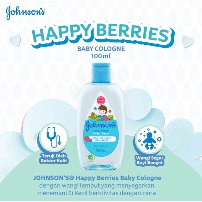 Gambar Johnson's Baby Cologne 100ml - Biru Muda dari MaxcoBaby Shop undefined Tokopedia