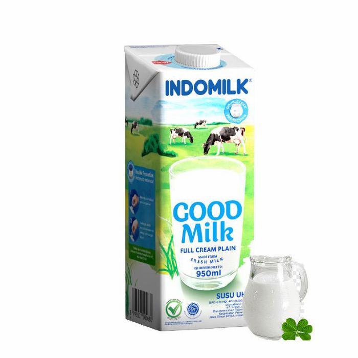 Gambar Indomilk Susu Cair UHT 950 ml - FULL CREAM dari Azni Supermarket Pekanbaru Riau undefined Tokopedia