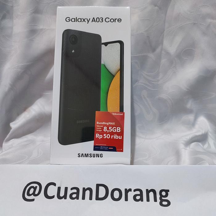 Gambar Samsung Galaxy A03 Core Garansi Resmi Original Segel Samsung - Hitam dari Cuan Dorang undefined Tokopedia