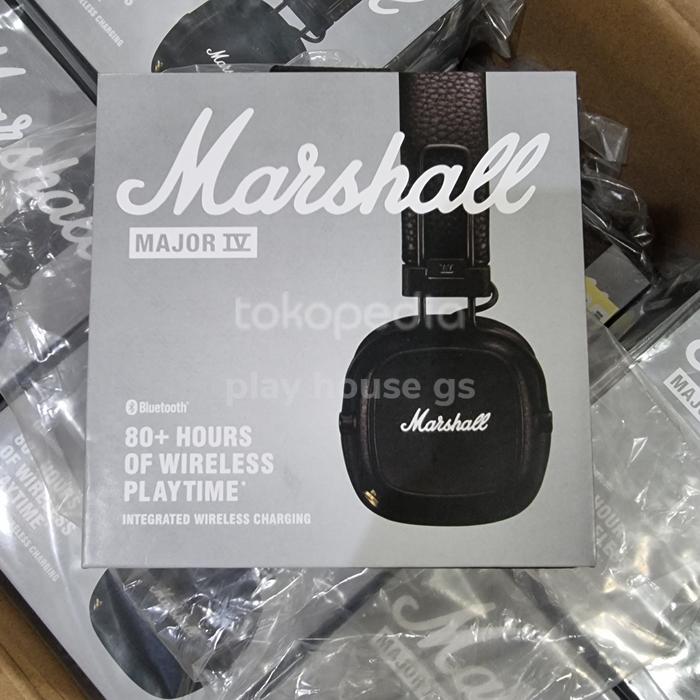 Gambar Headphone Marshall Major 4 Wireless Bluetooth Headset - Hitam dari playhouse808 undefined Tokopedia