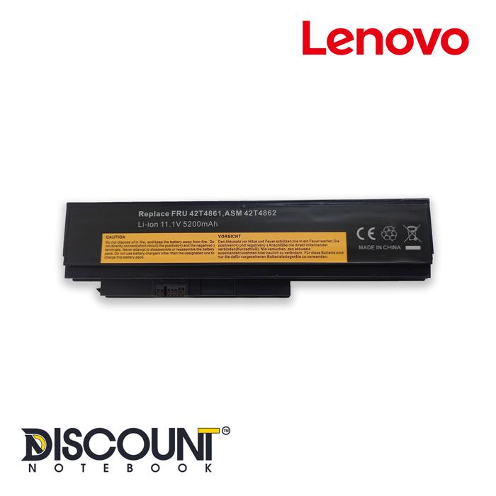 Gambar BATTERY LAPTOP LENOVO Thinkpad X220, X220s (42T4865) (6CELL) - OEM dari Discount Notebook_NEW undefined Tokopedia