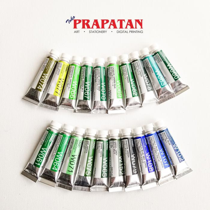 Gambar Holbein Artists Watercolor 5ml Green Collection - W074 dari Toko Prapatan_NEW Kota Administrasi Jakarta Timur Tokopedia