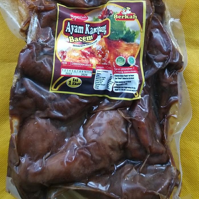 Gambar Ayam kampung bacem Berkah dari Rumah Pangan Lezat undefined Tokopedia
