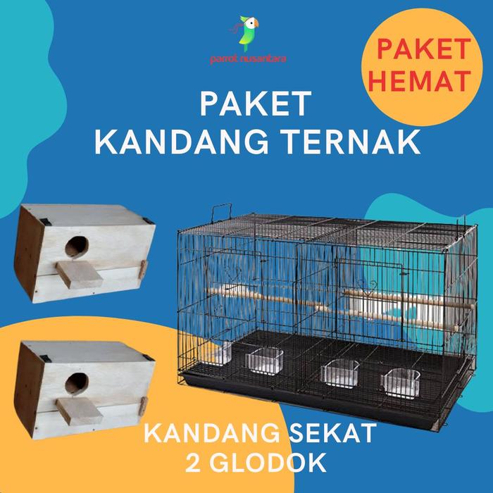 Gambar paket kandang ternak dari Parrot Nusantara Bekasi undefined Tokopedia