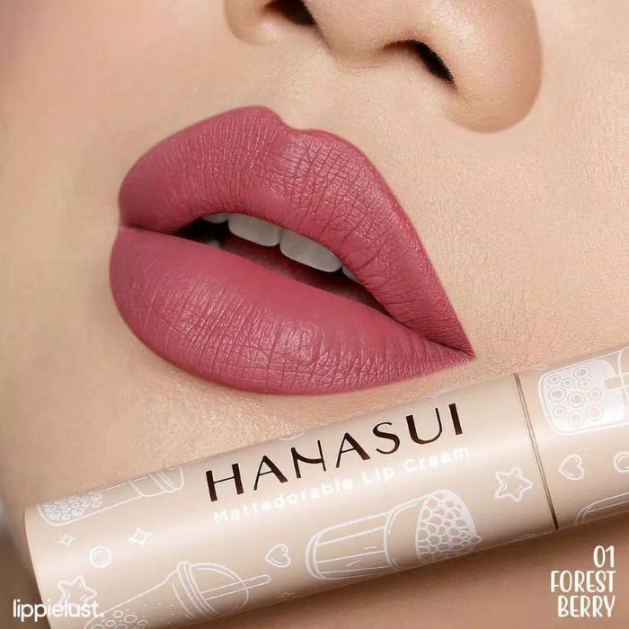 Gambar hanasui mattedorable lipcream boba - 01 dari RAA KOSMETIK undefined Tokopedia
