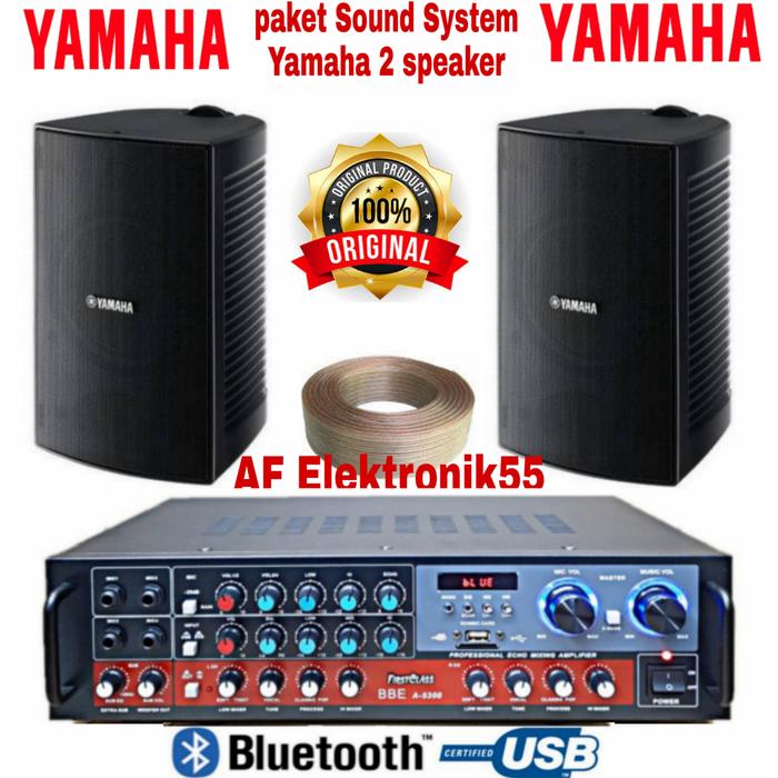 Gambar Paket Sound System Yamaha 2 Speaker Yamaha Original dari AF Elektronik55 undefined Tokopedia