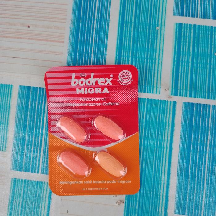 Gambar BODREX Migran / Extra / Flu Batuk - 1 pcs (4 tablet) - Migra dari Toko Kelontong HOK undefined Tokopedia