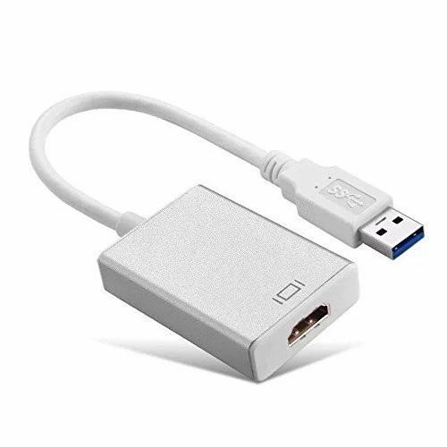 Gambar Kabel USB 3.0 To HDMI Converter Adapter/ USB 3.0 To HDMI - Putih dari BINTANG.COMPUTER undefined Tokopedia