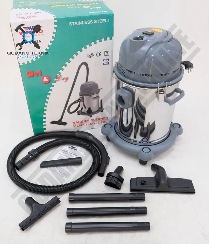 Gambar Vacuum Cleaner Wet & Dry WIPRO 20L WP2018A / Mesin Penyedot Debu WIPRO dari Indo Teknik 77 undefined Tokopedia