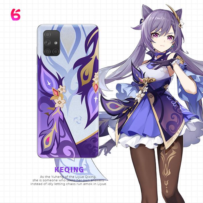 Gambar Keqing - Phone Case Genshin Impact - Anticrack dari ROKU Project undefined Tokopedia