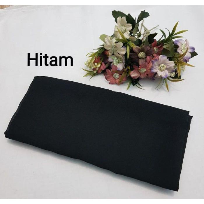 Gambar bella Square hijab - Hitam dari amidinsi undefined Tokopedia