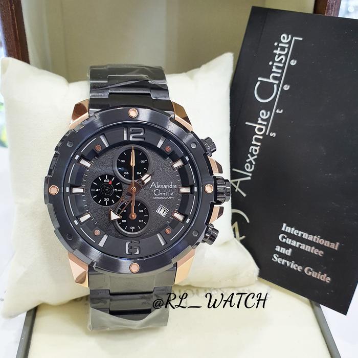 Gambar Alexandre Christie AC6410 - Rose Black dari RL_Watch undefined Tokopedia