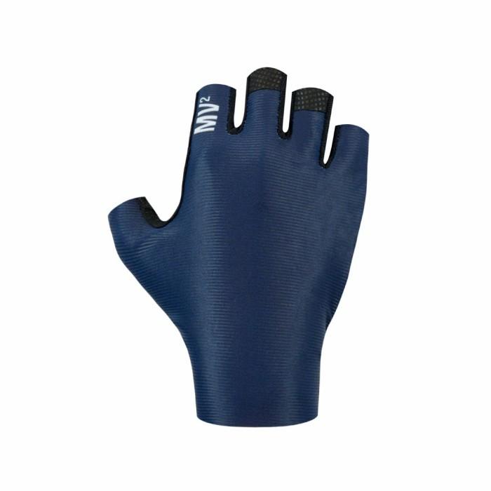 Jual Sarung Tangan Sepeda MV2 Cycling Gloves Navy Kab