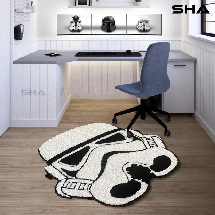Gambar Custom handtufted rug / karpet starwars stromtroopers size 100cm - 50cm dari Custom.iniitu undefined Tokopedia