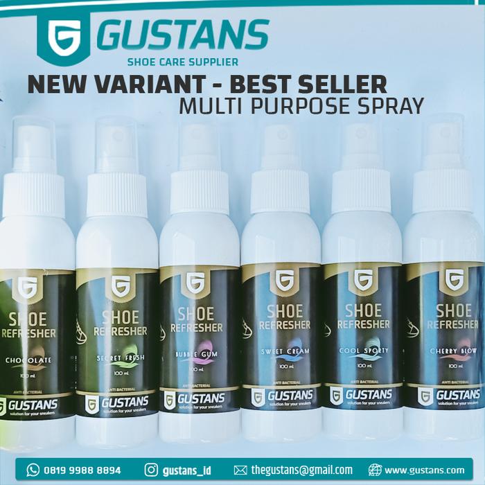 Gambar SHOE REFRESHER / Parfum Sepatu Tas Gustans + Anti Bacterial Deodorant - Catatan Pilihan dari Gustans ID undefined Tokopedia