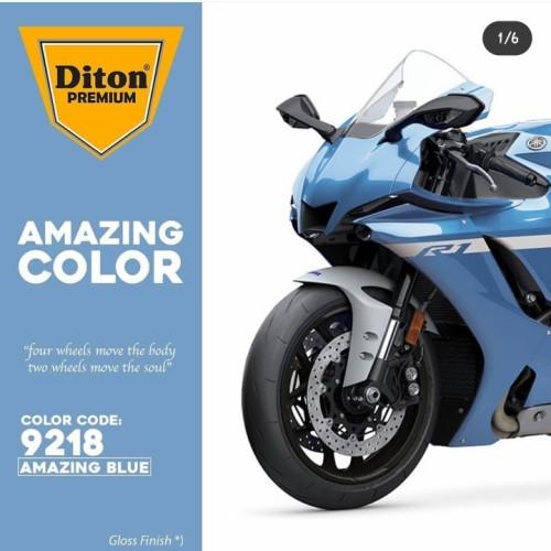 Gambar Cat Semprot Pilok Pylox Pilox Diton Premium 400CC - Silver 9124 Murah - Amazing Blue dari KeyMotorSparepart undefined Tokopedia