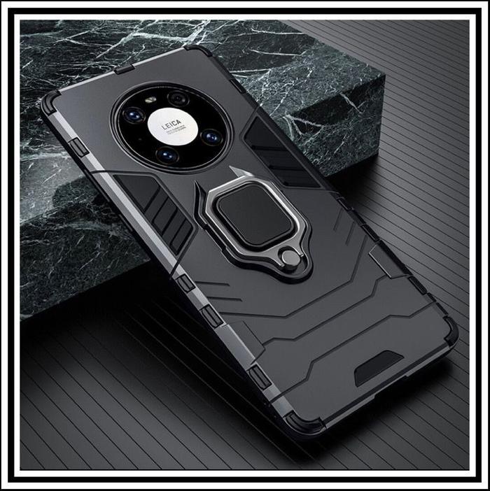 Gambar HUAWEI MATE 40 PRO CASE TRANSFORMER RING STANDING MAGNETIC HARD CASING - Hitam, MATE 40 PRO dari Original Shop Nillkin undefined Tokopedia