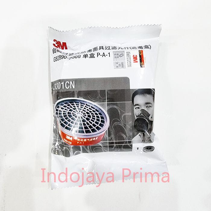 Jual 3M 3301 CN Cartridge Organic Filter For 3M 3200 3100 Masker ...