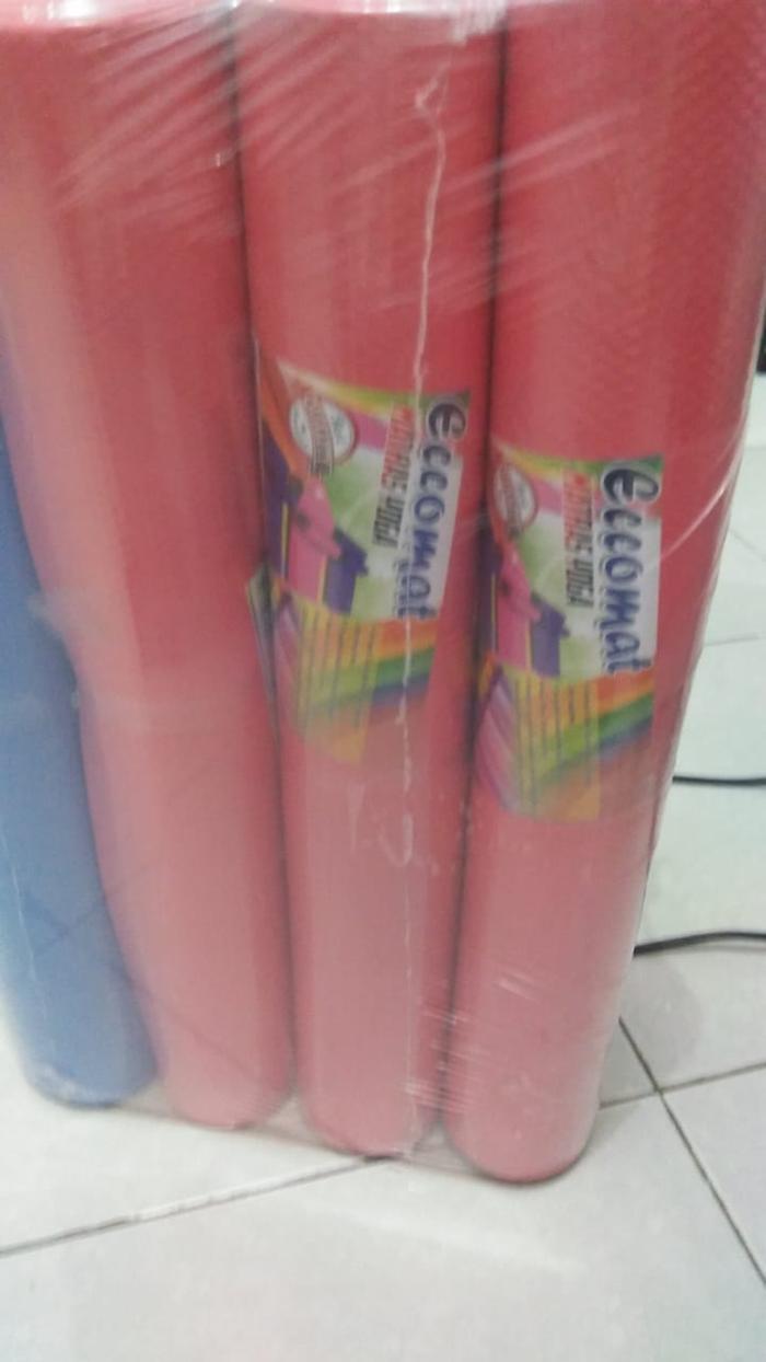 Gambar Matras Yoga Mini Matras Travel Alas lesehan Tikar Piknik Alas sejadah - Merah dari Marry's Store undefined Tokopedia