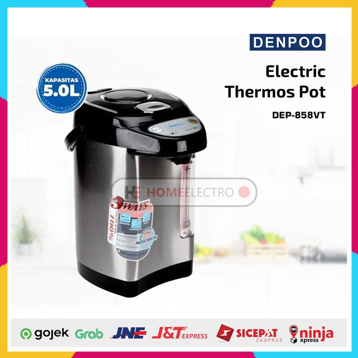 Gambar Thermos Listrik Denpoo DEP-858VT Electro Pot Denpoo 5 Liter DEP858VT dari Home Electro undefined Tokopedia