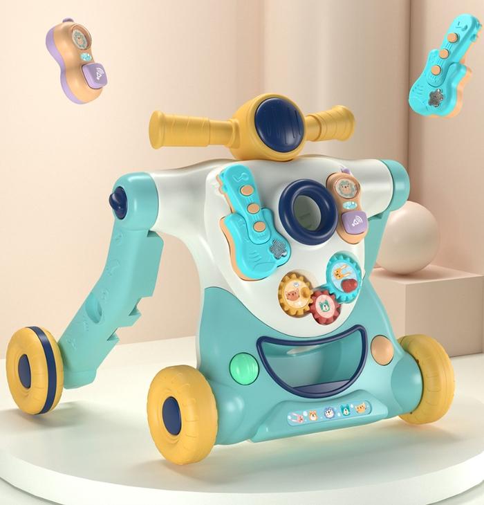 Gambar MASTELA Activity / Push Music Walker - Baby Walker dengan musik 3in1 Mode, Play and Learn baby walker bayi pvc gratis rainbow - BLUE-MARSHMALLO dari Mastela_NEW undefined Tokopedia