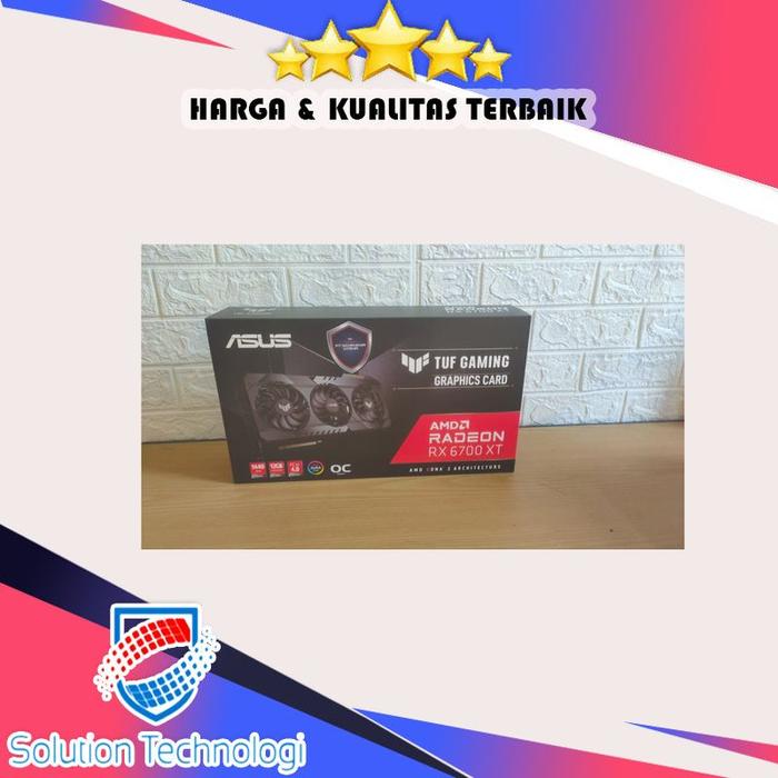 Jual GRAPHIC CARD VGA AMD RADEON ASUS TUF RX 6700 XT 12GB DDR6