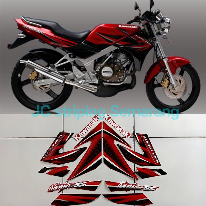Gambar striping ninja ss 2012 - Merah dari jc striping semarang undefined Tokopedia