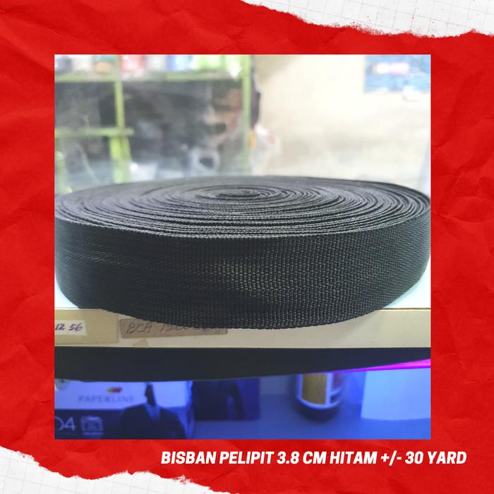 Gambar JV 38 Hitam Tali Webbing Tas Bisban Pelipit (+/- 27 METER) dari Terra Accessories undefined Tokopedia