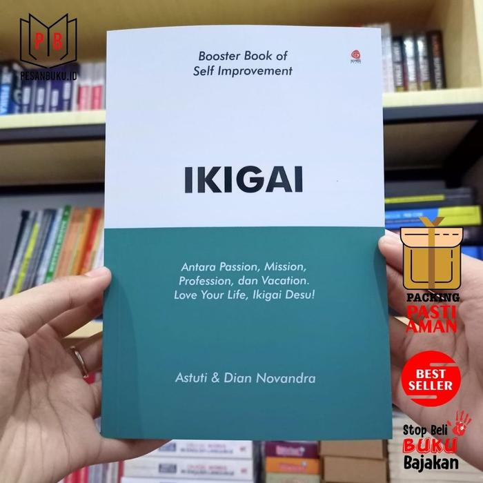 Gambar Buku IKIGAI Love Your Life Menemukan Konsep Kebahagiaan- Scritto Books dari pesanbuku_id undefined Tokopedia