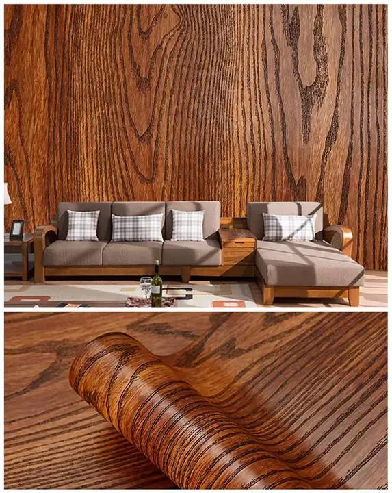 Gambar Wallpaper stiker kayu kayu coklat tua - coklat tua  new dari dianaolshop.id undefined Tokopedia