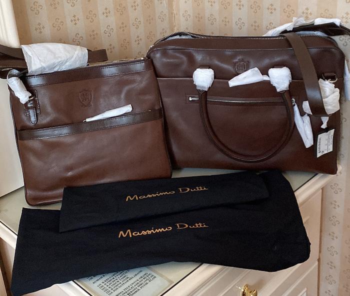 Gambar massimo dutti original working bag dari Premium Vintage Bag undefined Tokopedia