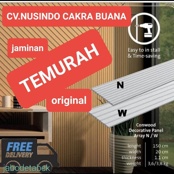Gambar Conwood Panel Array W (200×1500x11) dari CV. Nusindo Cakra Buana undefined Tokopedia