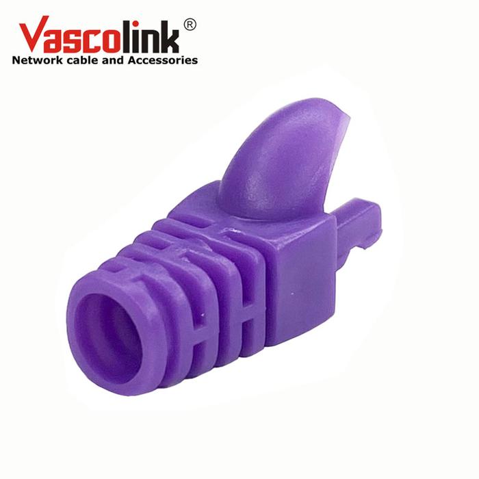 Gambar Vascolink Plug Boot Cat 5 - 2 Claw - Ungu dari PTSOLID undefined Tokopedia
