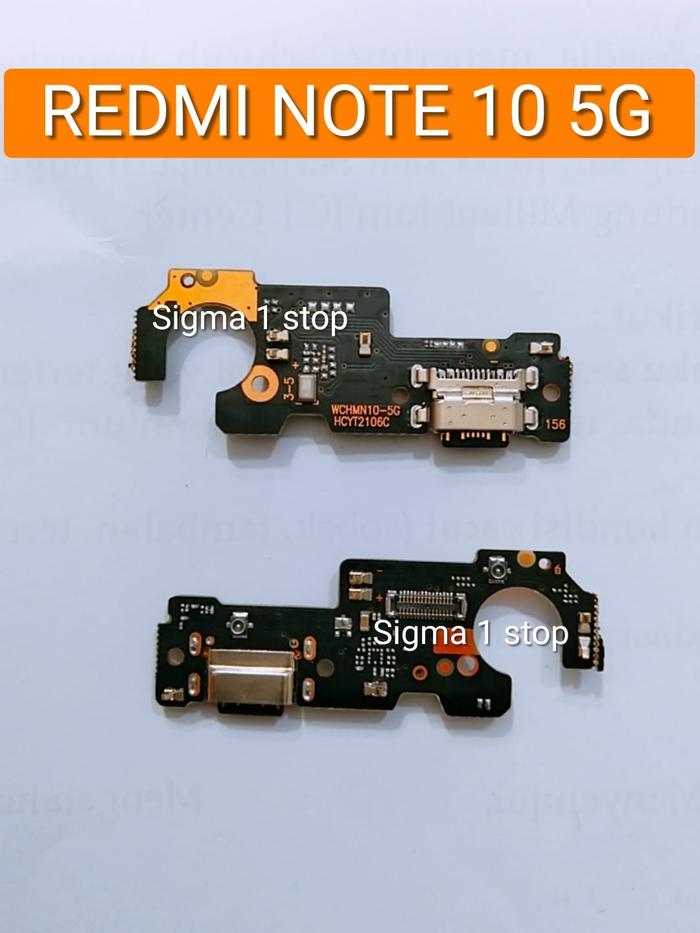 Gambar PLUG IN REDMI NOTE 10 4G / NOTE 10 5G / PAPAN CAS CONNECTOR CHARGE - R.NOTE 10 5G dari SigmaCell undefined Tokopedia