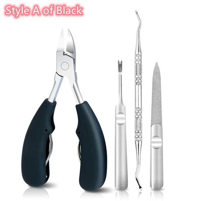 Gambar Gunting Kuku Cantengan Lengkap Nail Clippers Manicure Set 4 in 1 dari SoalStore undefined Tokopedia