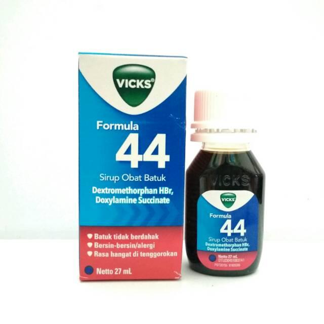 Gambar VICKS FORMULA 44 SIRUP DEWASA 27ML/54ML/100ML - 27ML dari Primajati undefined Tokopedia