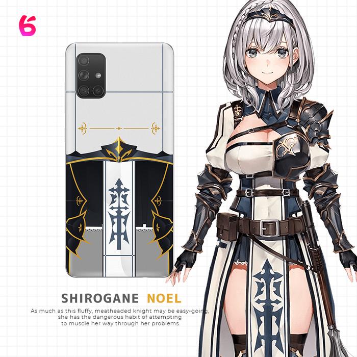 Gambar Shirogane Noel - Phone Case Hololive Japan - Anticrack dari ROKU Project undefined Tokopedia