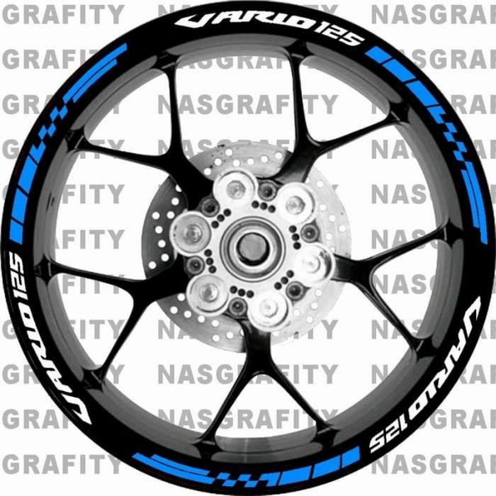 Gambar cutting stiker lis roda motor honda vario 110 125 150,velg vario - Biru Muda, vario 110 dari Rudi Haryanto_NEW undefined Tokopedia