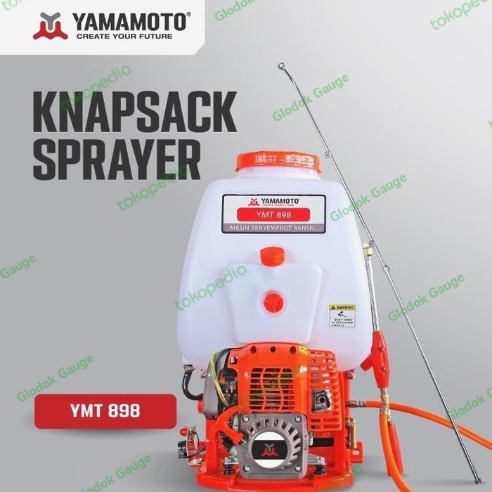 Gambar Mesin Knapsack Portable 4 Tak Yamamoto Semprot Hama Tipe 898 20 L dari Glodok Gauge undefined Tokopedia
