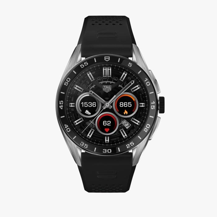 Jual Tag Heuer Connected 45mm New Generation Steel Case Black